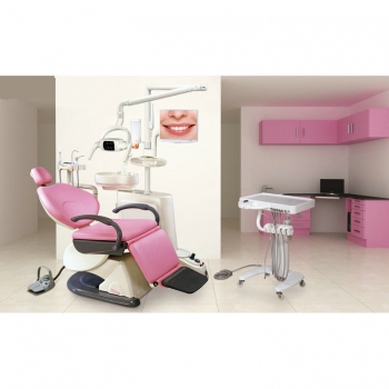 TJ TJ2688F6 Dental Treatment Unit Computer Controlled Integral Dental Chair Unit Synthetic Leather