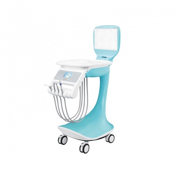 Cute comfortable children dental chair Panda shape and ocean style dental chair for children