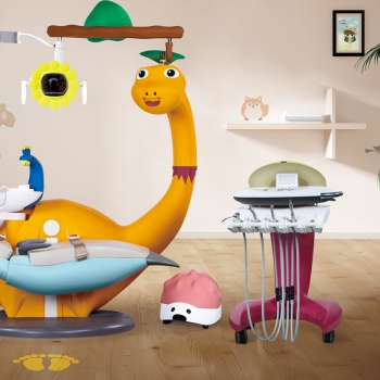 Lovely Pediatric Dental Chair Dinosaur Children Dental Unit CE Approved BS-AYC5