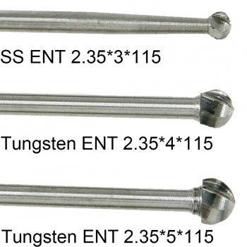 Dental Tungsten ENT Cuting Burs Surgery Used With COXO CX235-2S1/2S2