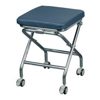 Greeloy GU-P103 Portable Dental Folding Stools for Dentist (304 Stainless Steel Frame)