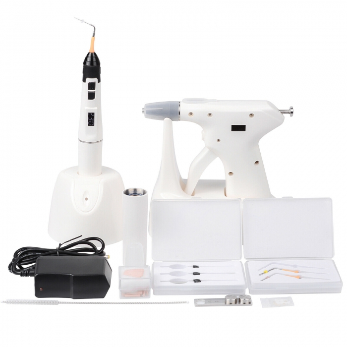 Dental Endo Gutta Percha Obturation Gun + Pen Kit – Heated Pen With Gutta Percha Points