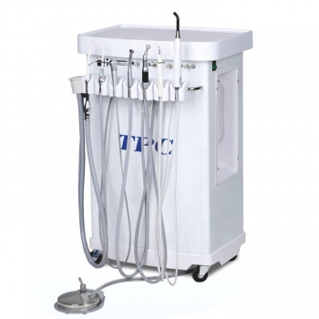 TPC MC3600 Mobile Dental Delivery Unit with Built-in Oil Less Air Compressor