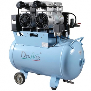 DYNAIR DA7002D Silent Oil Free Air Compressor with Air Dryer 207L/min 1100W