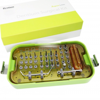 Dentium Implant Surgical Kit (UXIF SuperLine & Implantium Instrument Tool Kit)