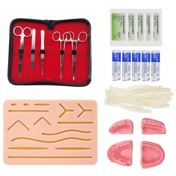 Dental Oral Suture Training Module Kit Practice Set Dental Teaching Model For Do...