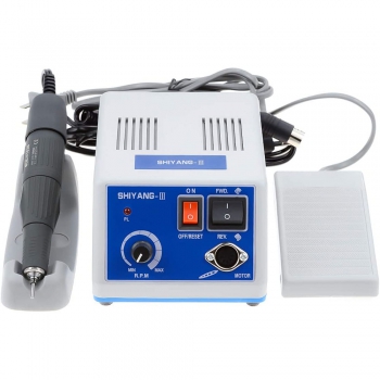 Shiyang Electric Micromotor Polish N3+35K RPM Handpiece+10 Bur Drill