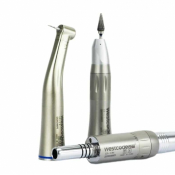 Westcode M-L530 Dental Contra-angel 1:1+ Straight + E-type Air Motor Handpiece K...