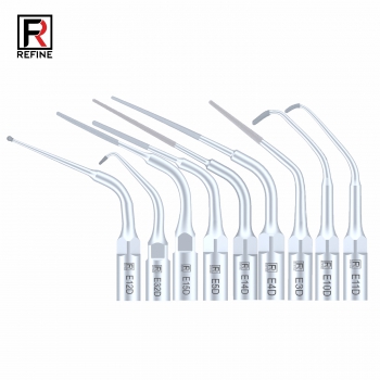 10Pcs Refine® Ultrasonic Scaler Pulp Chamber Tips E3D E4D E5D E10D E11D E12D E14...