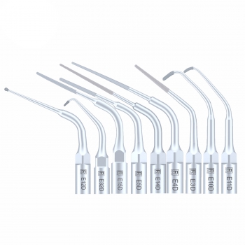 10Pcs Refine® Ultrasonic Scaler Pulp Chamber Tips E3D E4D E5D E10D E11D E12D E14D E15D Fit Woodpecker EMS