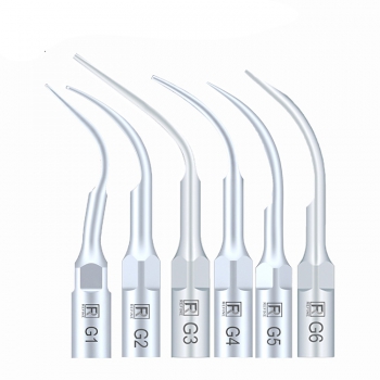 10Pcs Refine® Dental Scaler Tips G1 G2 G3 G4 G5 G6 GD1 GD2 GD3 GD4 GD5 GD6 Compatible with EMS Woodpecker