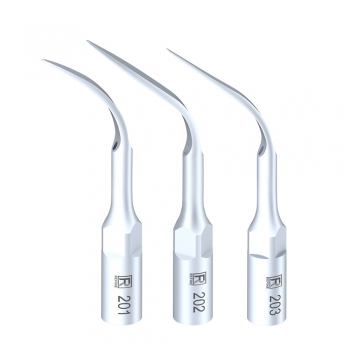 5Pcs Refine® Ultrasonic Scaling Tips 201 202 203 Compatible with KAVO PiezoLed Ultrasonic Scaler Handpiece