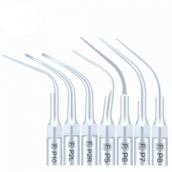 5Pcs Refine® Dental Ultrasonic Tips P2L P2R P2LD P2RD P5 P6 P7 P8 P10 P11 P12 P14L Fit For EMS Woodpecker Scaler Handpiece