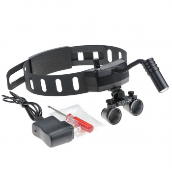 YUYO 5W Dental Medical LED Surgical Headlight + 2.5X Binocular Loupes Magnifier