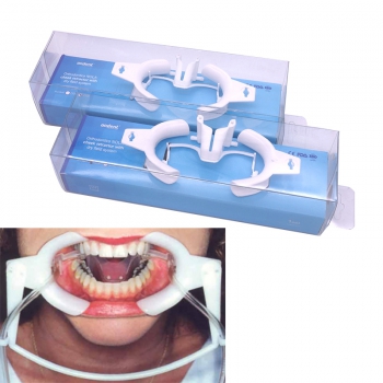 1PCS Dental Retractor With Saliva Suction Tube (Intraoral Lip Cheek Retractor Mo...