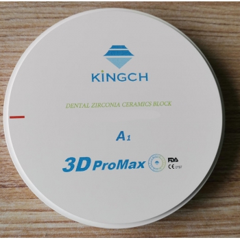 Kingch® 3D ProMax 98/95mm Dental Lab Zirconia Block CAD/CAM Ceramic Block