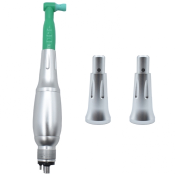 Dental 4:1 Hygiene Prophy Handpiece (3 Nose Cones + Midwest 2/4 Holes E-Type Air...