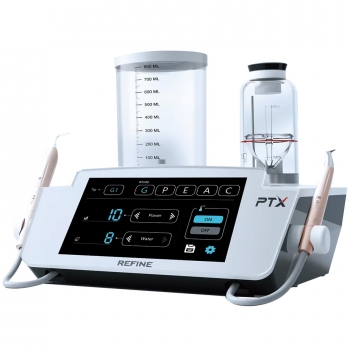 Refine® PTX 2 in 1 Dental Ultrasonic Scaler with Air Polisher and Water Temperat...
