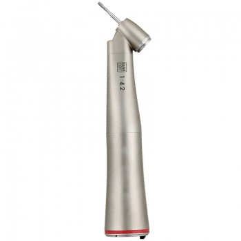 Westcode Dental 45° Fiber Optic Contra Angle 1:4.2 Red Ring Handpiece E-Type