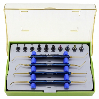 Dental Implant Advanced Sinus Kit Dental Crestal / Lateral Approach Drills Impla...