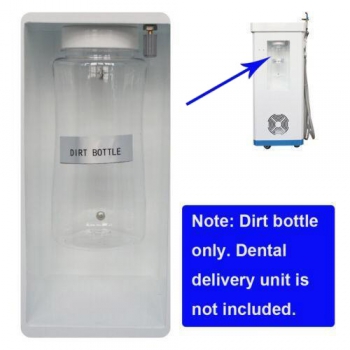 1Pcs Rlacement Dirt Bottle for Greeloy GU-P209 Portable Mobile Dental Delivery Unit
