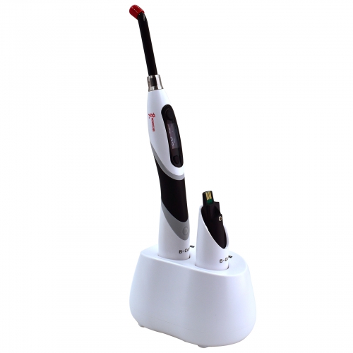 Woodpecker DTE Style Wireless LED Curing Light For Dental – 1 Sec Cure, 2300mW