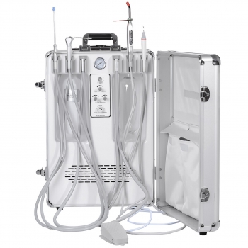 Portable Dental Unit G13-B With Air Compressor+ Curing Light Scaler 2/4H