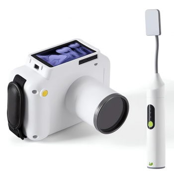 Handheld Dental X-Ray Machine Portable X-Ray Unit + iRay Pluto 0002XW Dental Wireless X-Ray Sensor