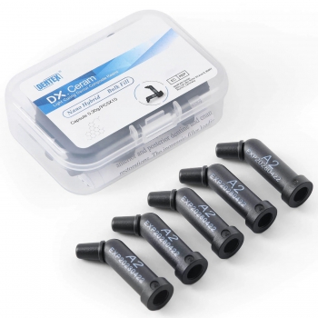 10 Capsule/Box A1/A2/A3/A3.5 Dental Composite Resin Light Cure Capsule