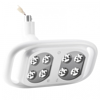 Dental Chair Light Infrared Inductive Oral Light Lamp 8LED 10W Dual-Color Adjustable
