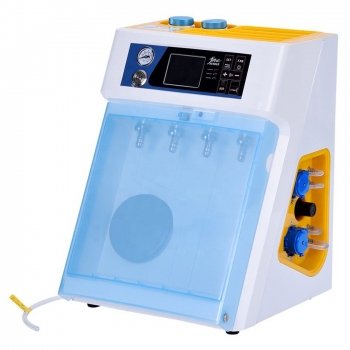 Dental Handpiece Cleaning Lubricating Device Oiler Lubricant System with 4 Connector