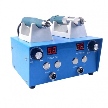 AI-TE® AT-CM-38 Dental Lab Brushless Micromotor Polisher with AT-A4 & AT-A7 Handpiece