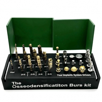 29 Pieces/Set Dental Osseodensificatiton Busrs Kit and Ridge Expansion Tools Kit