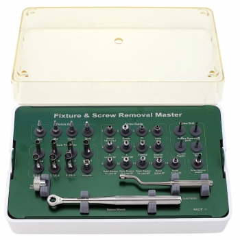 Implant Fixture & Screw Removal Master Kit MCT FSRK-02 Drill Guide Remover