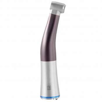 Dental 1:1 Fiber Optic LED Contra Angle Handpiece Push Button Internal Spray