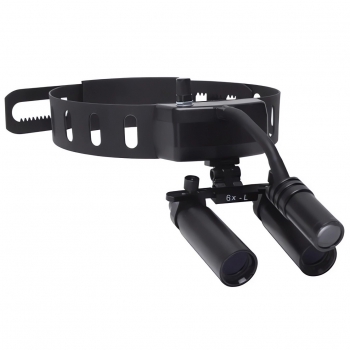 YUYO DY-005 6X Dental Binocular Loupes + 3W Dental LED Wireless Headlight Lamp