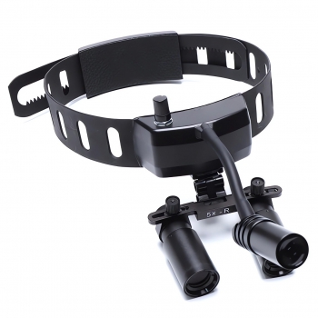YUYO DY-005 5X Dental Binocular Loupes + 5W Dental LED Wireless Headlight Lamp