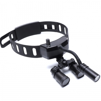 YUYO DY-005 4X Dental Binocular Loupes + 5W Dental LED Wireless Headlight Lamp
