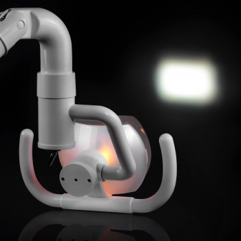 50W Dental Oral Lamp Wall Mounted Cold Light Shadowless Surgical Exam Lamp
