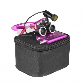 Dental 3.5X Binocular Loupes + Dental 5W LED Headlight with Filter