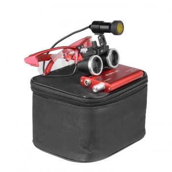 Dental 3.5X Binocular Loupes + Dental 5W LED Headlight with Filter