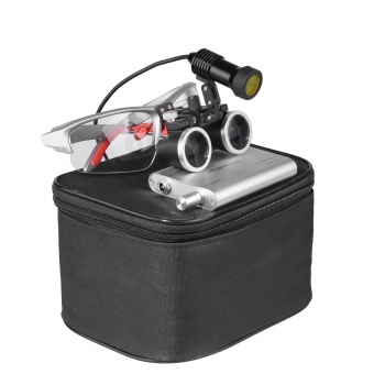 Dental 3.5X Binocular Loupes + Dental 5W LED Headlight with Filter