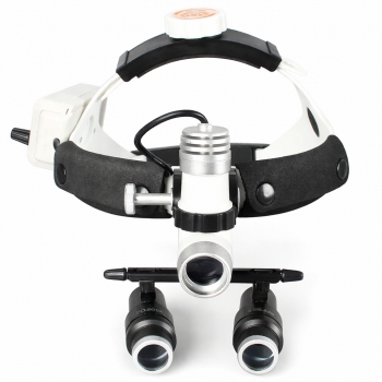 KWS 4.0X Dental Binocular Loupes + KWS KD-203AY-4 3W LED Medical Headlight with ...