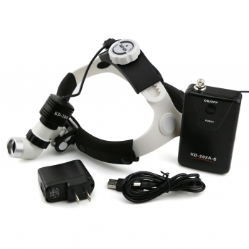 KWS KD-202A-6 LED Dental Surgical Headlight Head Lamp 5W 80000lx
