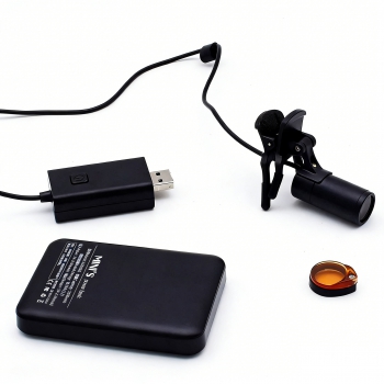 KWS KD-201AJ-3 1W Clip Type Dental LED Headlight Lamp with Optical Filter