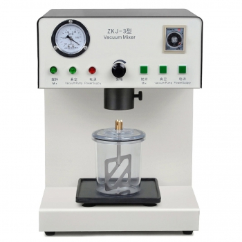 Dental Vacuum Mixer ZJK-3 with Built-in Vacuum Pump Stepless Adjustable Mixing Machine