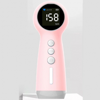 Luckcome L6H Fetal Doppler at Home, Hand Held Fetal Doppler Ultrasound, Baby Heart Monitor for Pregnancy