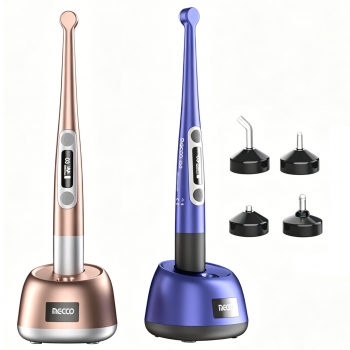 Mecco Q9 Dental Wireless LED Curing Light with Built-in Light Meter + Caries Detector