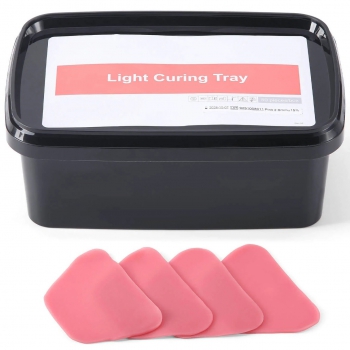 50 Sheets/Box Dental Light Curing Tray for Custom Trays Base Plates