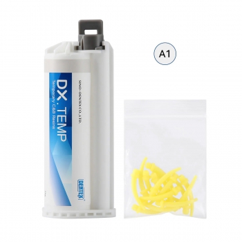 Dental Self Cure Temporary Crown And Bridges Resin A1 / A2 / A3 with 10pcs Mix Tips